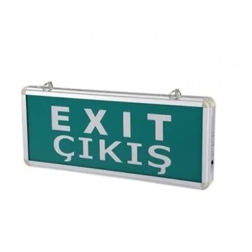 Ledli Exit Armatür - Acil Çıkış Levhası 3 Saat Şarjlı ict-711