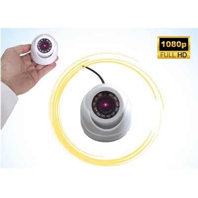 Araçlar için Mini Plastik Dome 2Mp Full Hd Gece Renkli Görüşlü Kamera Geniş Açılı IC-710