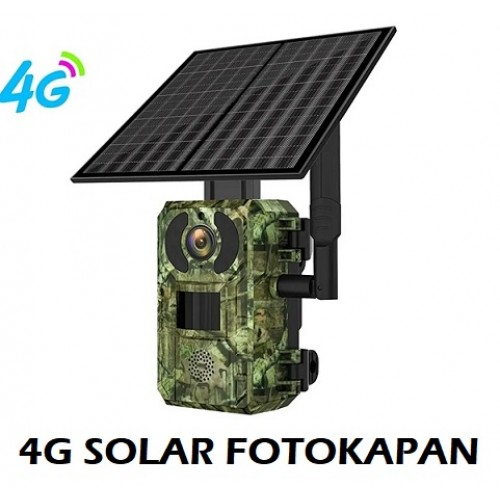 4g Sim Kartlı Solar Güneş Enerjili Fotokapan 4mp Yüksek Çözünürlük ICX-804