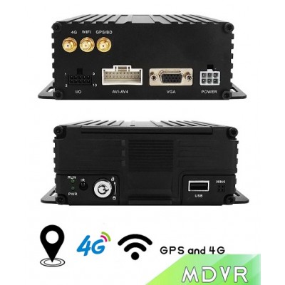 4 Kanal 4G ve GPS Özellikli AHD Araç Kayıt Cihazı ICR-8810