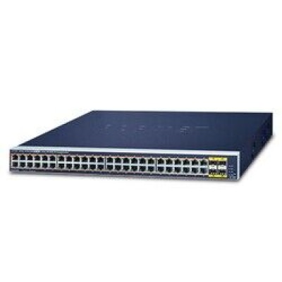 Planet PL-GS-4210-48P4S 48 Port Yönetilebilir Gigabit PoE Switch