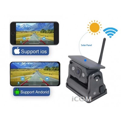 Solar Kablosuz Araç Kamerası İos ve Android Destekli C-890