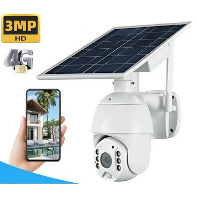 4g Sim Kartlı Güneş Enerjili Solar Akıllı Kamera - ICC-2071
