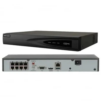 Hikvision 8 Kanal 8 Port Poeli Nvr Kayıt Cihazı DS-7608NI-K1/8P