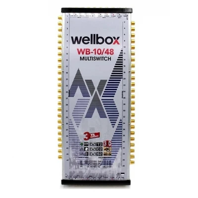 Wellbox 1048 10/48 Multiswitch Sonlu - Kaskatlı